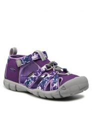 Keen Sandały Seacamp II Cnx 1026322 Fioletowy. Fioletowe sandały dziewczęce Keen, ze skóry, bez zapięcia. Za 179.99 zł.