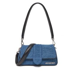 Torebka JACQUEMUS. Niebieskie torebki do ręki damskie JACQUEMUS, bez wzorów, klasyczne, bez dodatków. Za 3,169.00 zł.