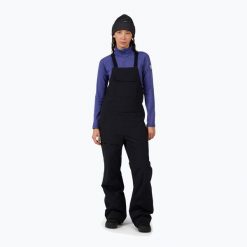 Spodnie narciarskie damskie Rossignol Outerlimits Insulated Bib. Czarne spodnie snowboardowe damskie Rossignol, na zimę, bez wzorów, sportowe, narciarskie. Za 941.41 zł.