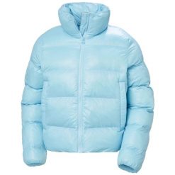 Damska kurtka puchowa Helly Hansen Jade. Niebieskie kurtki damskie Helly Hansen, bez wzorów, z puchu, bez kaptura. Za 802.00 zł.