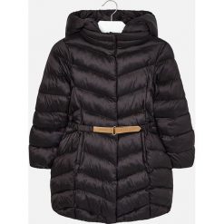 Mayoral - Kurtka dziecięca 128-167 cm. Czarne kurtki i płaszcze dla dziewczynek Mayoral, w paski, z materiału. Za 269.90 zł.