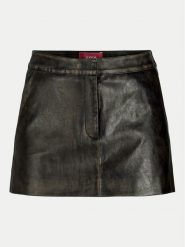 JJXX Spódnica z imitacji skóry Selma 12271904 Czarny Slim Fit. Czarne spódnice damskie JJXX, m, bez wzorów, ze skóry. Za 119.99 zł.