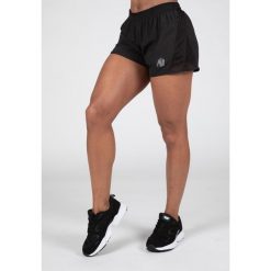 Portland 2-In-1 Szorty - Czarny. Czarne obuwie sportowe damskie GORILLA WEAR, bez wzorów, sportowe, na fitness i siłownię. Za 204.00 zł.