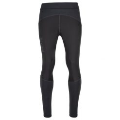 Męskie legginsy do biegania Kilpi KARANG-M. Szare legginsy sportowe męskie Kilpi, m, bez wzorów, do biegania. Za 256.81 zł.