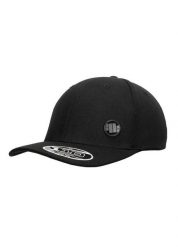Czapka męska Pitbull Snapback Hybrid Logo. Czarne czapki i kapelusze męskie PITBULL, bez wzorów, z bawełny, klasyczne. Za 119.99 zł.