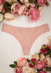 Różowe Majtki Stringi Adandia. Czerwone stringi damskie Born2be, xl, bez wzorów, z jeansu. Za 4.99 zł.