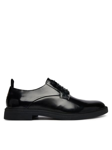 BOSS Półbuty Calev 50568892 Czarny. Czarne eleganckie półbuty Boss, wizytowe, bez zapięcia. Za 894.99 zł.