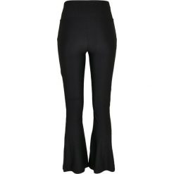 Legging wysoka talia kobiety duże rozmiary Urban Classics Boot Rib. Czarne legginsy damskie Urban Classics, bez wzorów. Za 206.00 zł.