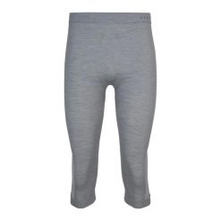 Legginsy Falke Wool-Tech Light. Czerwone legginsy sportowe męskie Falke, xl, bez wzorów, z elastanu. Za 440.00 zł.