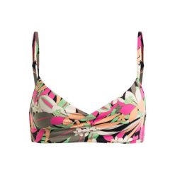 Stanik bikini z miseczkami dla Kobiety PRINTED BEACH CLASSICS Czarny. Czarne bikini damskie Roxy, l, bez wzorów. Za 179.00 zł.