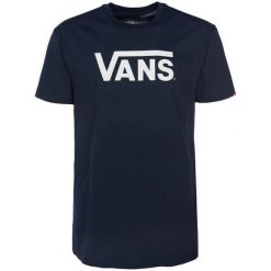 Koszulka sportowa męska Vans Classic. Niebieskie koszulki sportowe męskie Vans, m, bez wzorów, z bawełny, bez kołnierzyka, bez ramiączek. Za 226.00 zł.