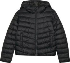 Kurtka puchowa dla chłopca 4F M460 czarna 4FJWAW24TDJAM460 20S 140cm. Czarne kurtki i płaszcze dla chłopców 4f, bez wzorów, z puchu, sportowe, bez kaptura. Za 194.39 zł.