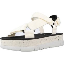Sandały CAMPER WEBBING HOUSTON Biały. Białe sandały damskie Camper, bez wzorów, z tkaniny, bez obcasa, bez zapięcia. Za 491.20 zł.