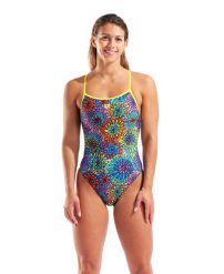 Strój Kąpielowy Damski Arena Garden Swimsuit Swim Boosterback. Czarne kostiumy jednoczęściowe damskie Arena, l, bez wzorów, retro, na fitness i siłownię. Za 229.99 zł.