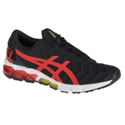 Buty do biegania męskie Asics Gel-quantum 180 5. Czarne buty sportowe męskie Asics, z materiału, bez zapięcia, do biegania. Za 399.99 zł.