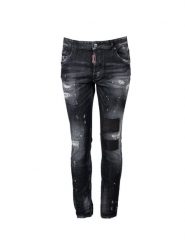 Dsquared2 Jeansy "Skater Jean" | S74LB1223 S30357 | Mężczyzna | Czarny. Czarne jeansy męskie Dsquared2, eleganckie. W wyprzedaży za 1,699.00 zł.