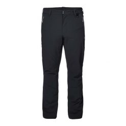 Spodnie softshell męskie Jack Wolfskin Activate XT. Czarne spodnie materiałowe męskie Jack Wolfskin, m, bez wzorów, z softshellu. Za 359.99 zł.