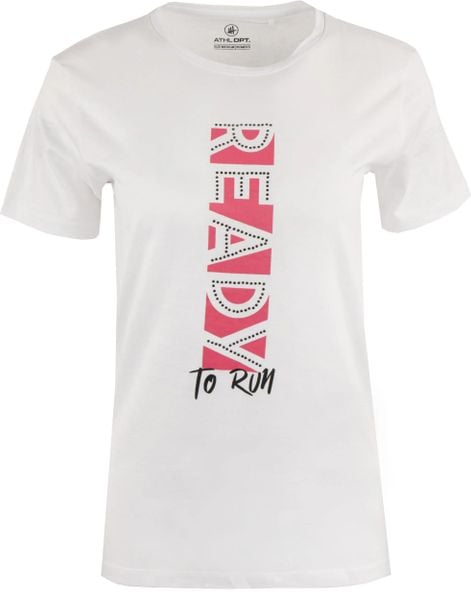 Damska koszulka Athl. Dpt Amore biały 2XL. Białe t-shirty damskie Givova, m, bez wzorów, z bawełny, klasyczne, bez kołnierzyka. Za 128.99 zł.