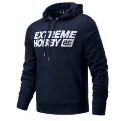 Bluza męska z kapturem EXTREME HOBBY BLOCK 2024. Niebieskie bluzy męskie EXTREME HOBBY, l, bez wzorów, z bawełny, z kapturem. Za 249.00 zł.
