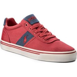 Tenisówki POLO RALPH LAUREN - Hanford 816688415005 Red. Czerwone trampki męskie Polo Ralph Lauren, z gumy. W wyprzedaży za 259.00 zł.