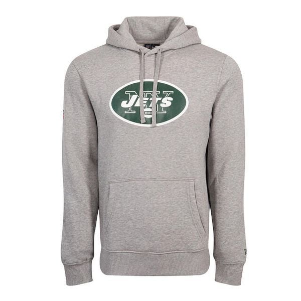 Bluza z kapturem New York Jets NFL. Szare bluzy męskie New Era, m, bez wzorów, z kapturem. Za 178.05 zł.