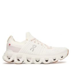 Buty do biegania On. Białe obuwie sportowe damskie On, bez wzorów, do biegania. Za 769.99 zł.