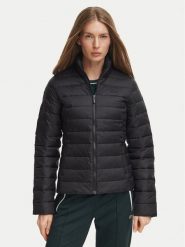 Lacoste Kurtka przejściowa BF0603 Czarny Regular Fit. Czarne kurtki damskie Lacoste, bez wzorów, z syntetyku, bez kaptura. Za 989.99 zł.