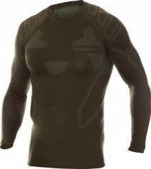 Brubeck LS14210 Bluza męska RANGER PROTECT khaki XXXL. Brązowe bluzy męskie Brubeck, m, bez wzorów, bez kaptura. Za 165.45 zł.