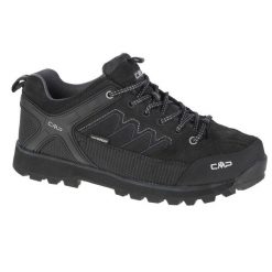 Niskie buty trekkingowe CMP Moon waterprof. Czarne trekkingi męskie CMP. Za 439.99 zł.