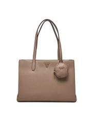 Guess Torebka Power Play (BG) HWBG90 06230 Écru. Torebki do ręki damskie Guess, z aplikacjami, ze skóry, bez dodatków. Za 399.99 zł.