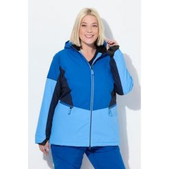 Damskie Kurtka sportowa HYPRAR wodoodporna osłona przeciwśnieżna. Niebieskie kurtki damskie Ulla Popken, plus size, bez wzorów, z materiału, bez kaptura, narciarskie. Za 799.99 zł.