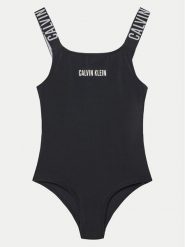 Calvin Klein Swimwear Strój kąpielowy KY0KY00098 Czarny. Czarne stroje kąpielowe dla dziewczynek Calvin Klein Swimwear, bez wzorów, z syntetyku. Za 249.99 zł.