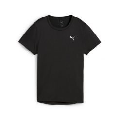 Koszulka Puma W Tad Essential Crew Tee, Kobiety. Czarne koszulki sportowe damskie Puma, l, bez wzorów, z poliesteru, bez kołnierzyka, bez ramiączek. Za 99.99 zł.