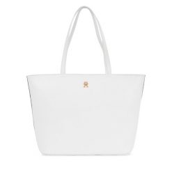 Torebka Tommy Hilfiger. Białe torebki do ręki damskie Tommy Hilfiger, bez wzorów, bez dodatków. Za 749.99 zł.