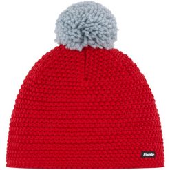 Czapka Eisbar Jamie Pompon MÜ. Czerwone czapki i kapelusze męskie Eisbar, na zimę, bez wzorów, z polaru, eleganckie. Za 229.90 zł.