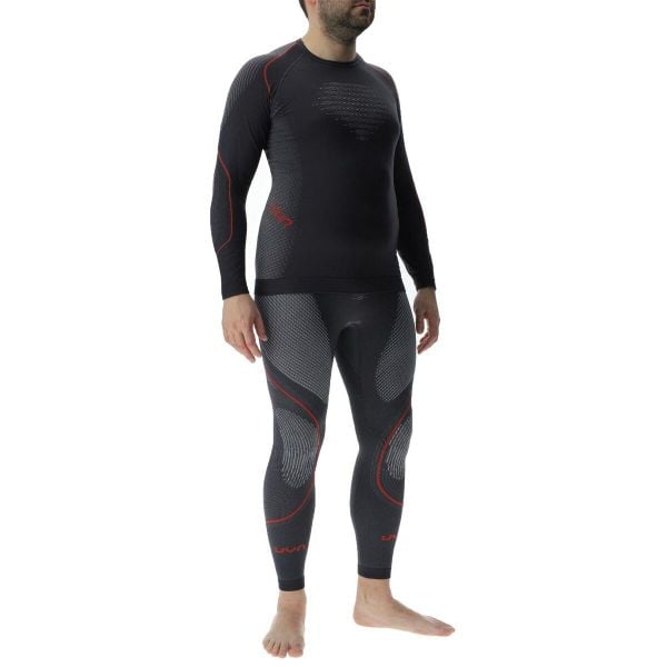 Koszulka termoaktywna męska UYN Evolutyon Comfort. Szare koszulki sportowe męskie UYN, na zimę, m, bez wzorów, bez kołnierzyka, bez ramiączek, narciarskie. Za 249.99 zł.