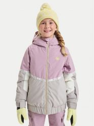 Roxy Kurtka narciarska Hekla Ice ERGTJ03204 Różowy Relaxed Fit. Czerwone kurtki i płaszcze dla dziewczynek Roxy, bez wzorów, z syntetyku, bez kaptura. Za 389.99 zł.