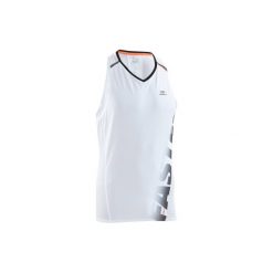 Koszulka bez rękawów do biegania KIPRUN PRINT męska. Koszulki sportowe męskie marki KALENJI. W wyprzedaży za 49.99 zł.
