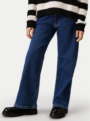 Calvin Klein Jeans Jeansy Authentic IG0IG02603 Niebieski Bootcut Fit. Niebieskie jeansy dla dziewczynek Calvin Klein Jeans, z bawełny. Za 209.99 zł.