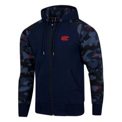 Bluza z kapturem męska na zamek EXTREME HOBBY RIVAL 2024. Niebieskie bluzy męskie EXTREME HOBBY, m, bez wzorów, z bawełny, z kapturem. Za 259.00 zł.