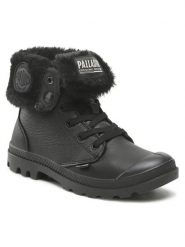 Palladium Trapery Baggy Nbk Wl 97962-001-M Czarny. Czarne śniegowce i trapery damskie Palladium, ze skóry. Za 499.99 zł.