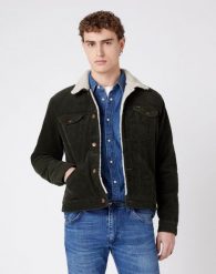 MĘSKA KURTKA SHERPA WRANGLER 124MJ SHERPA ROISIN GREEN W4MSUPXWY 112129155. Zielone kurtki męskie Wrangler, na jesień, m, bez wzorów, z bawełny, eleganckie, długie, z kapturem. Za 359.99 zł.