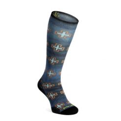 Skarpety narciarskie męskie Smartwool Ski Zero Cushion. Niebieskie skarpety męskie Smartwool, bez wzorów. Za 96.99 zł.