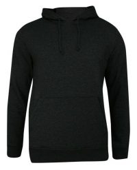 Bluza Popielata z Kapturem, Kangurka, Jednokolorowa, z Dużą Kieszonką -BRAVE SOUL- Męska. Szare bluzy męskie Brave Soul, l, bez wzorów, z bawełny, z kapturem. Za 79.00 zł.