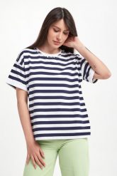 T-shirt damski w paski LIU JO. T-shirty damskie Liu Jo, s, bez wzorów, bez kołnierzyka. Za 299.00 zł.