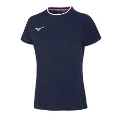 Damska koszulka polo Mizuno. Białe koszulki sportowe damskie Mizuno, s, bez wzorów, bez kołnierzyka, bez ramiączek, na fitness i siłownię. Za 131.50 zł.