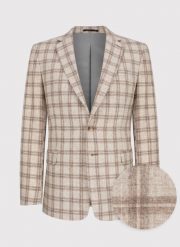 PAKO LORENTE – Marynarka męska P22WP-3X-034-E-S. Brązowe marynarki męskie Pako Lorente, bez wzorów, z poliamidu, casualowe. Za 379.99 zł.