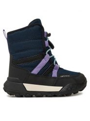 Geox Śniegowce Trekkyup J46M7F 0FU50 C4267 M Granatowy. Niebieskie buty zimowe dziewczęce Geox, z materiału, bez zapięcia. Za 359.99 zł.