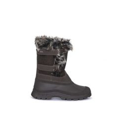 Trespass Brace - damskie buty śniegowe torfowe. Szare śniegowce i trapery damskie Trespass, z polaru. W wyprzedaży za 237.80 zł.