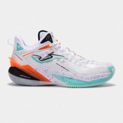 Buty do koszykówki męskie Joma Lithium white. Białe buty sportowe męskie Joma, bez zapięcia, do koszykówki. Za 519.99 zł.